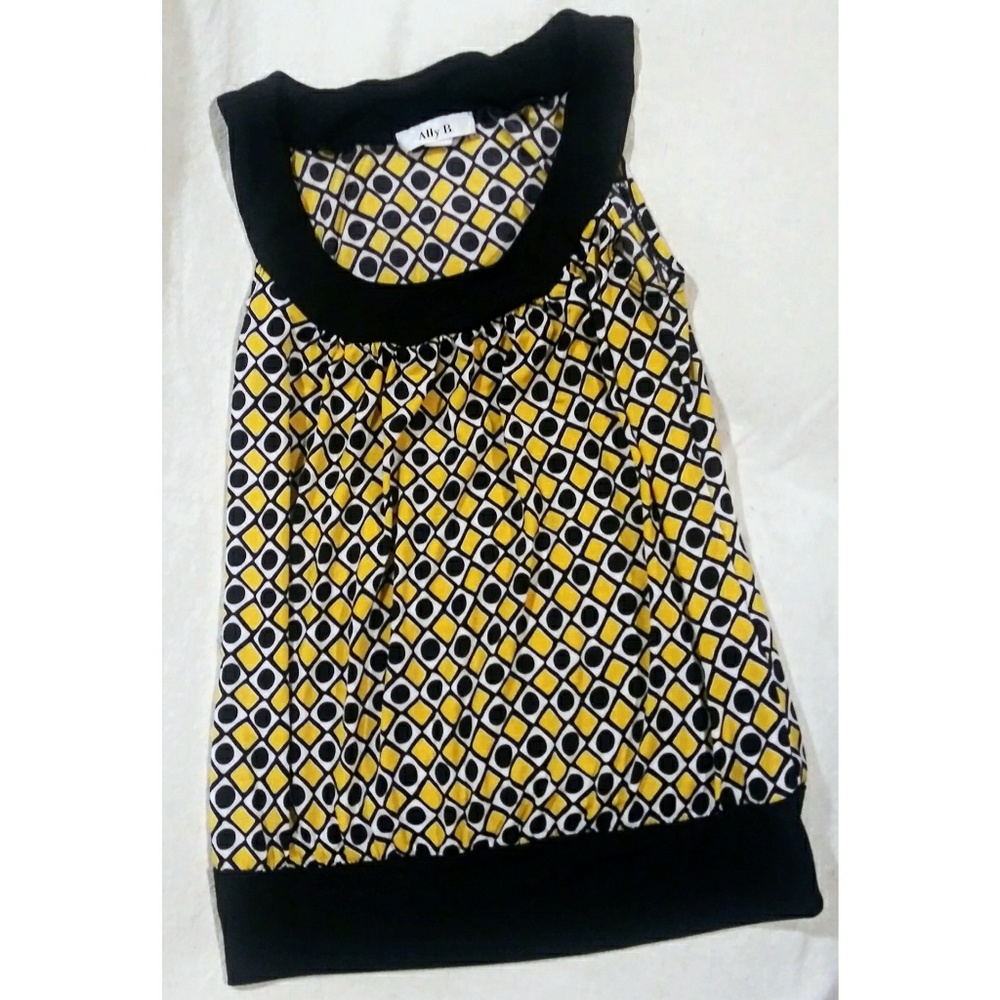 {Ally B.} Sleeveless Blouse